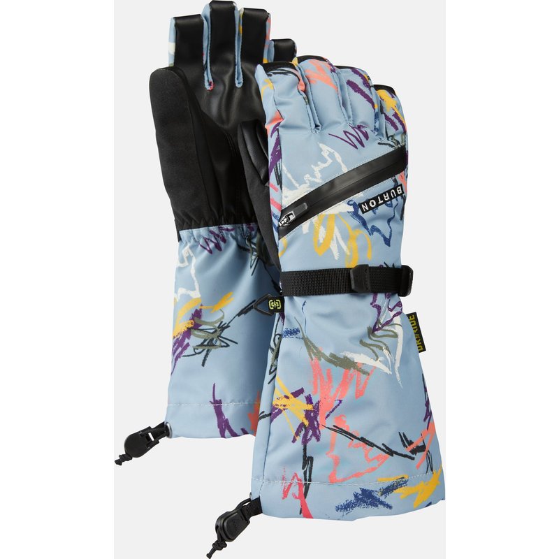 Burton Kids' Vent Gloves, Scribble, L