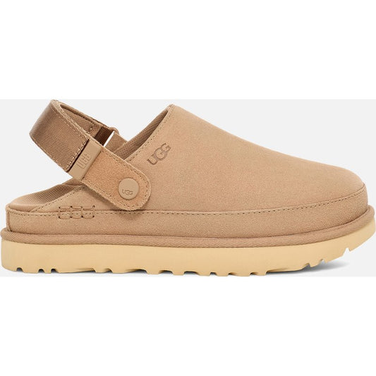 UGG Women's Goldenstar Suede Clogs - Sand