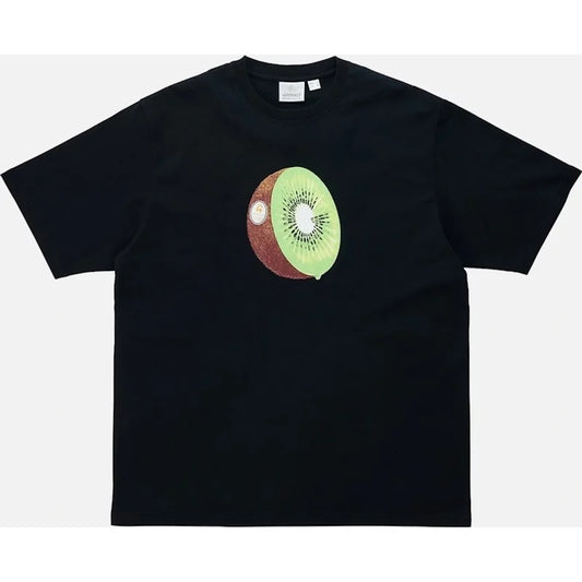 Men's Gramicci Kiwi Logo T-Shirt - Grey/Black - Size: Regular/40