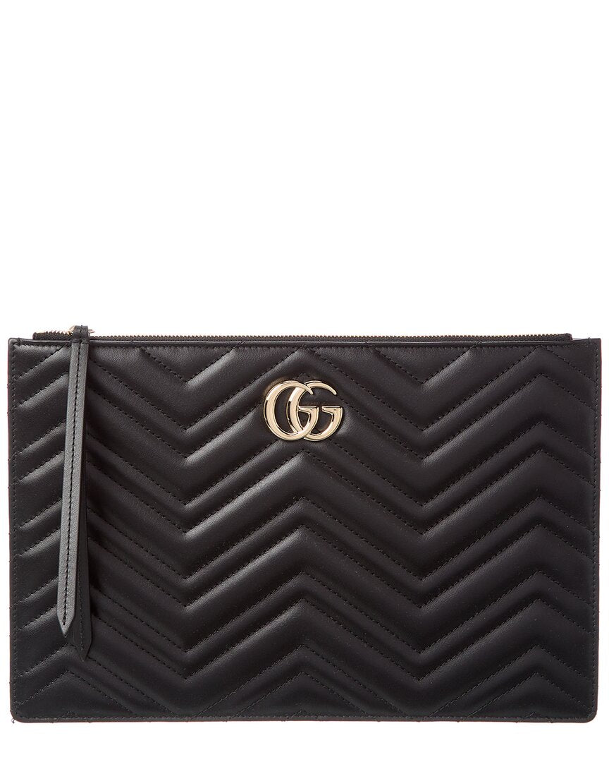 Gucci GG Marmont Large Leather Pouch