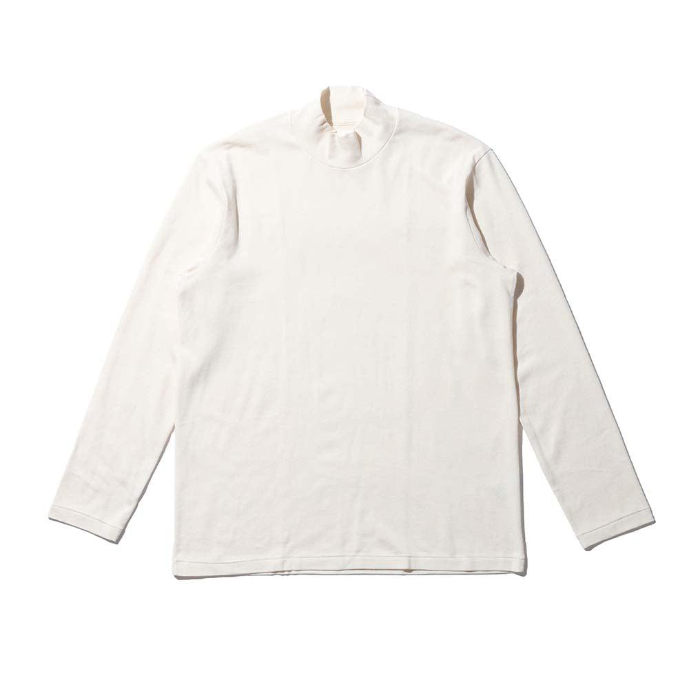 Anatomica Mock Neck Tee L/S Natural