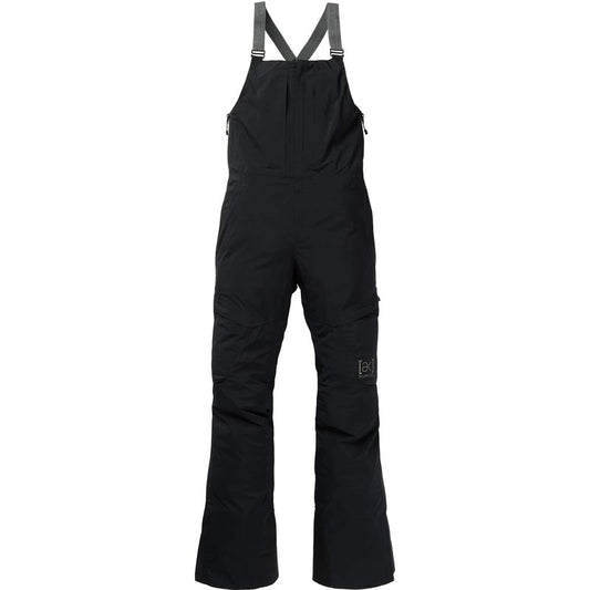 Burton Women's [ak] Kimmy GORE-TEX 2L Bib Pants (Tall), True Black, L