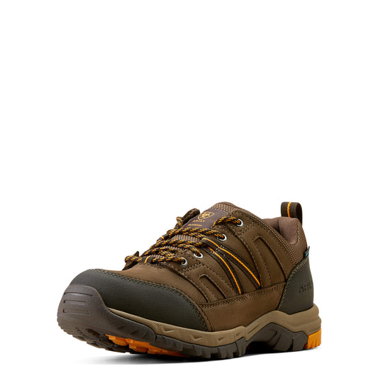 Ariat Men's Skyline Summit Low Waterproof Boots in Coffee, D Medium Width