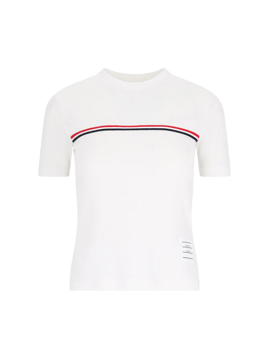 Thombrowne "Three Stripes" Logo T-Shirt