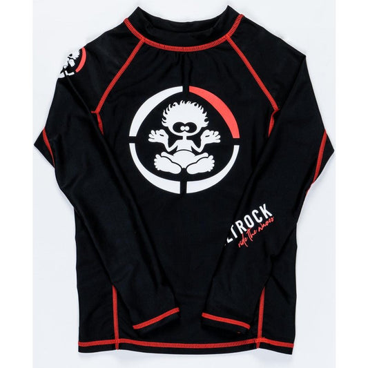 Saltrock Kids Long Sleeve Rashvest - Black - Size: 5-6 Years