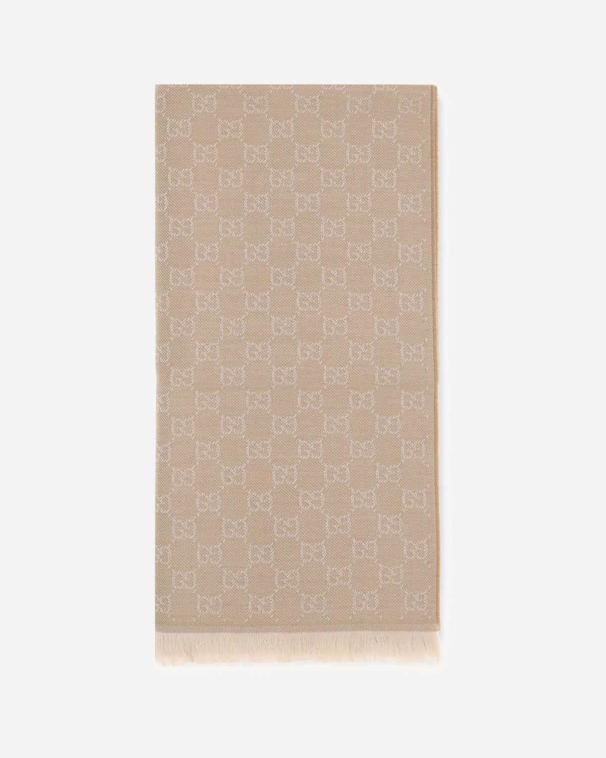 GUCCI | GG Supreme embroidered wool Scarf | Female | UNI