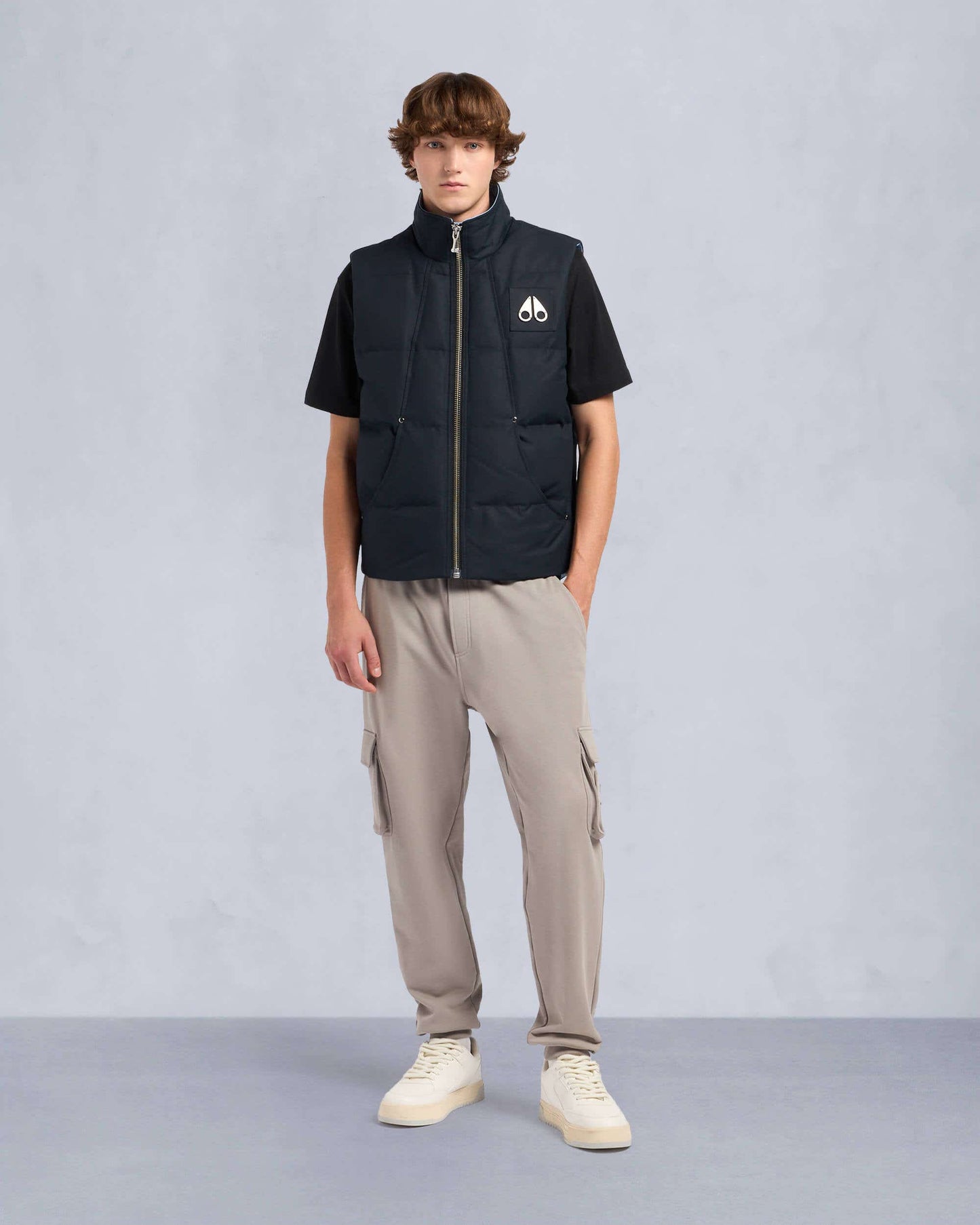 Moose Knuckles MONTREAL TONAL VEST -Navy / rain-XS