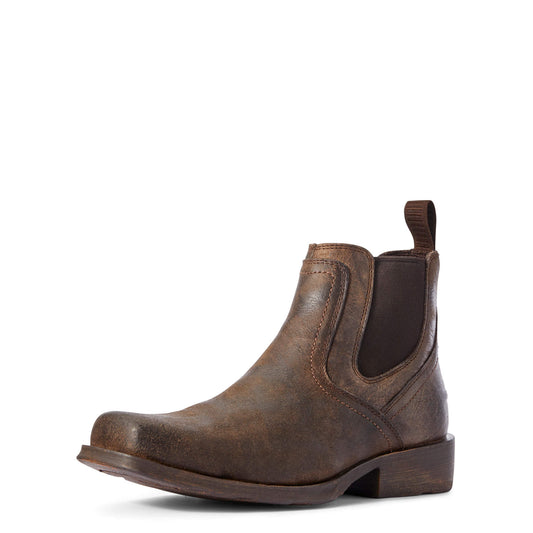 Ariat Men's Midtown Rambler Western Boots in Stone, EE Wide Width