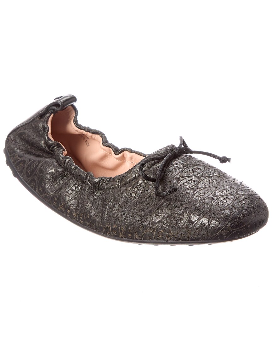 Tods TOD’s Leather Ballerina Flat