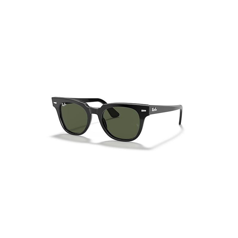 Ray-Ban Sunglasses Unisex Meteor Classic - Black Frame Green Lenses 50-20