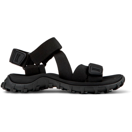 Camper CAMPER Drift Trail Sandal - Sandals for Women - Black, size 2, Cotton fabric