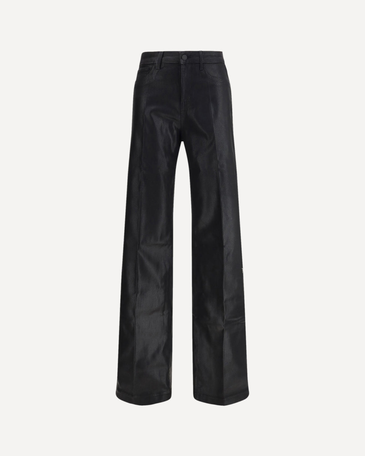 L'AGENCE | Clayton Coated wide leg Jeans | Female | 25