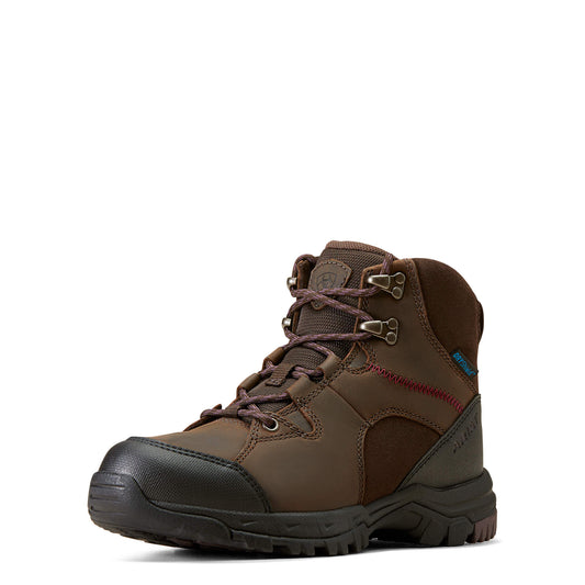 Ariat Women's Skyline Mid Waterproof Boots in Chocolate Brown, B Medium Width