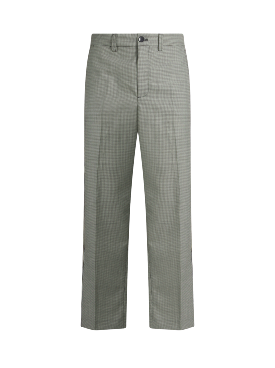 Etro Wool Houndstooth Trousers