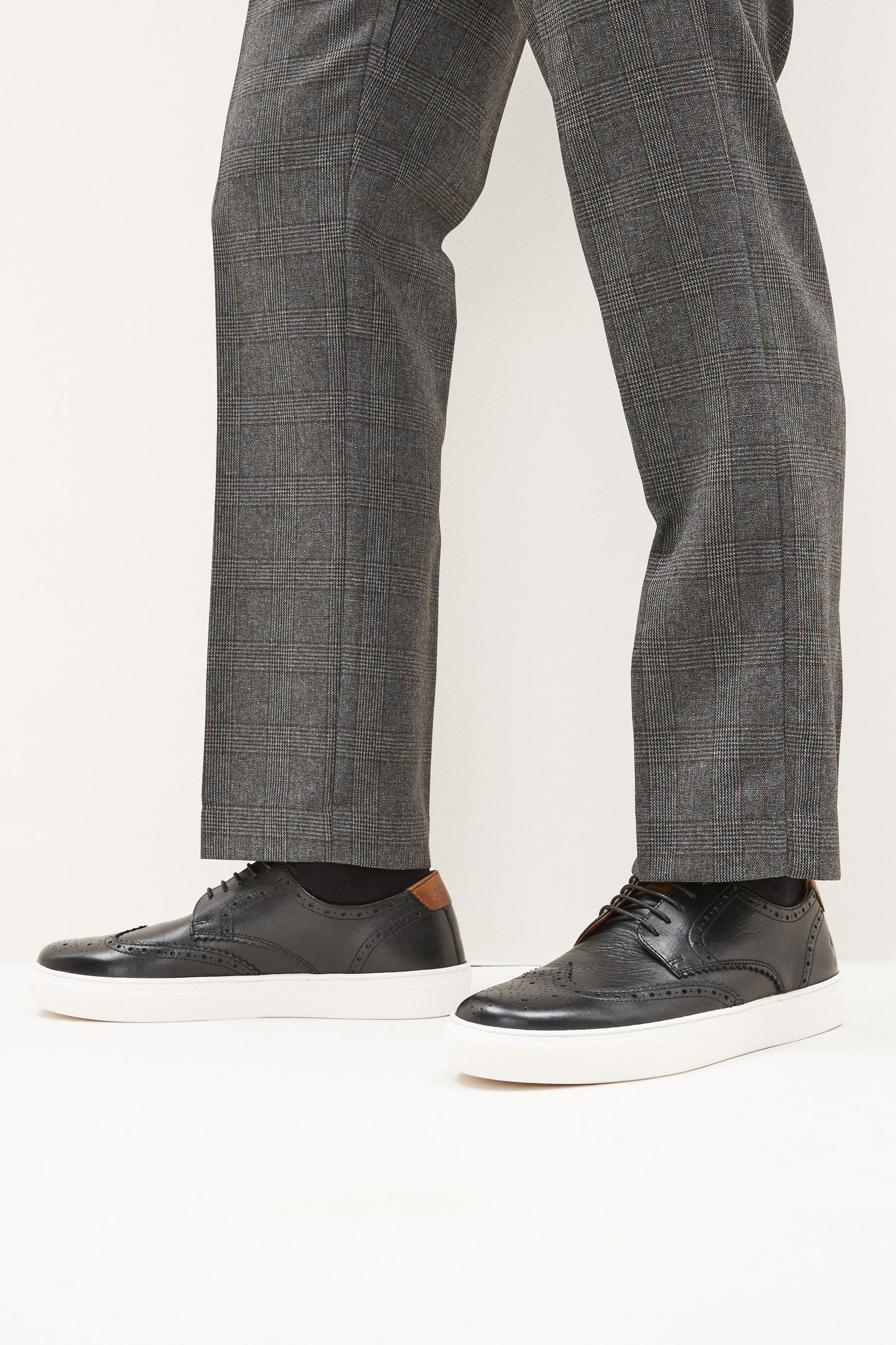 Joules Black Brogues