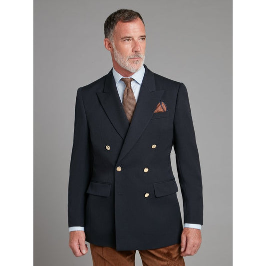 Oliver Brown Double Breasted Navy Blazer