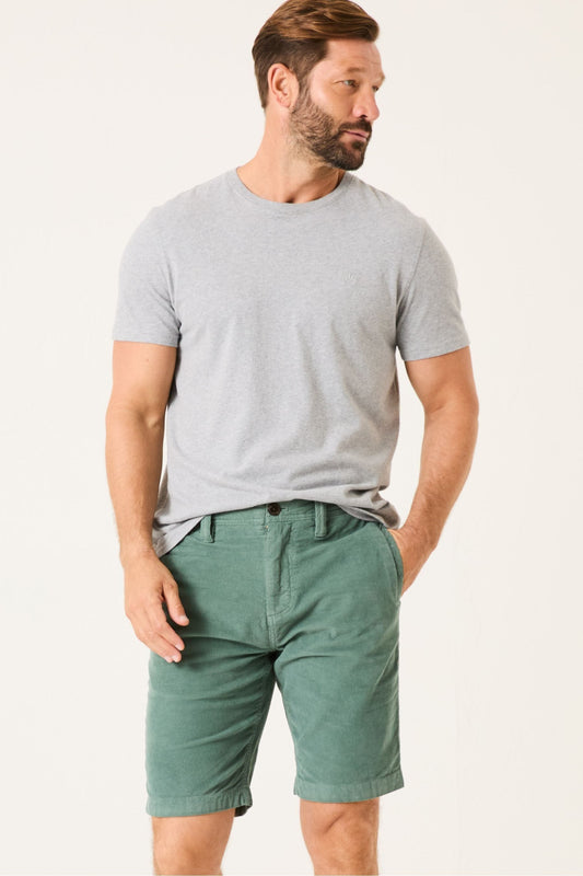 Fat Face Dusky Green Stow Cord Shorts