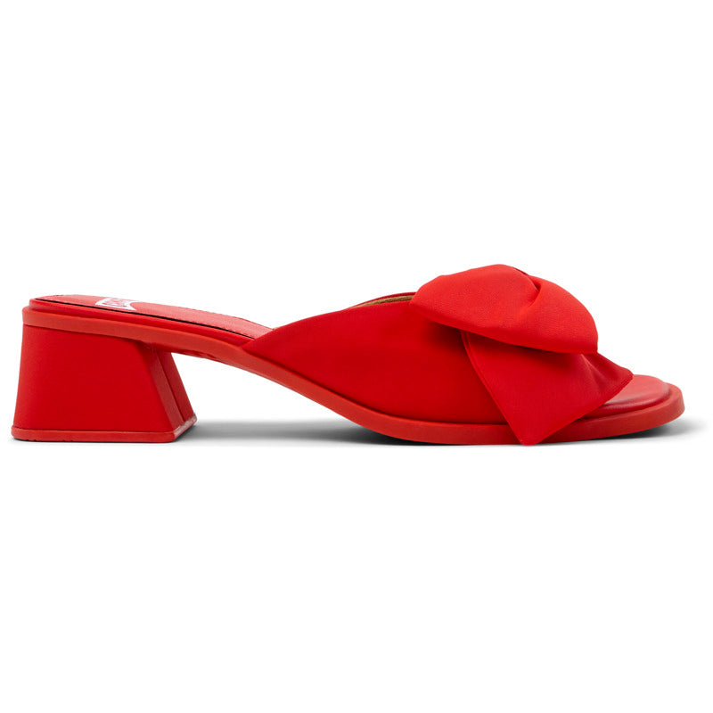 Camper CAMPER Twins - Sandals for Women - Red, size 2, Cotton fabric
