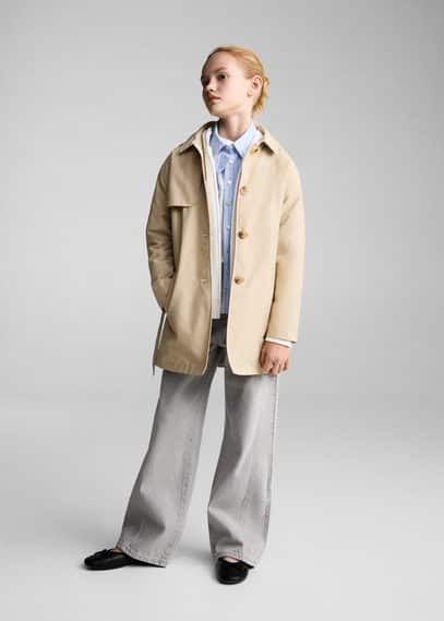 Mango TRENCH COAT medium brown - Kids -