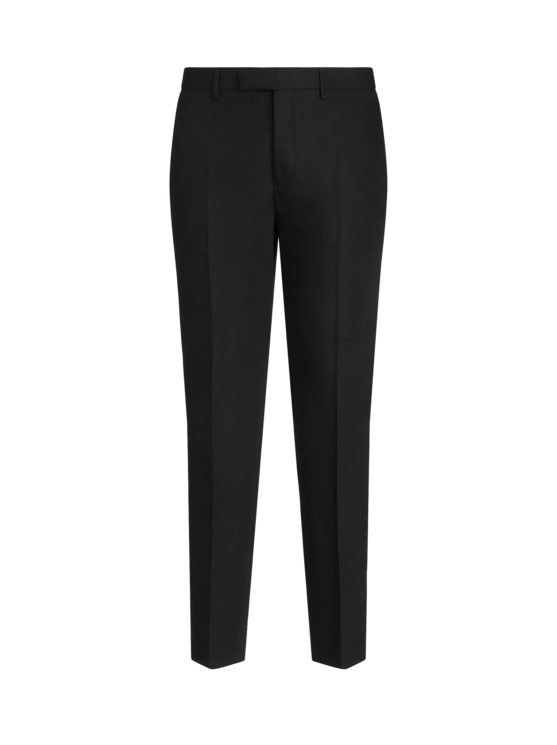 Etro Wool And Mohair Slim-fit Trousers