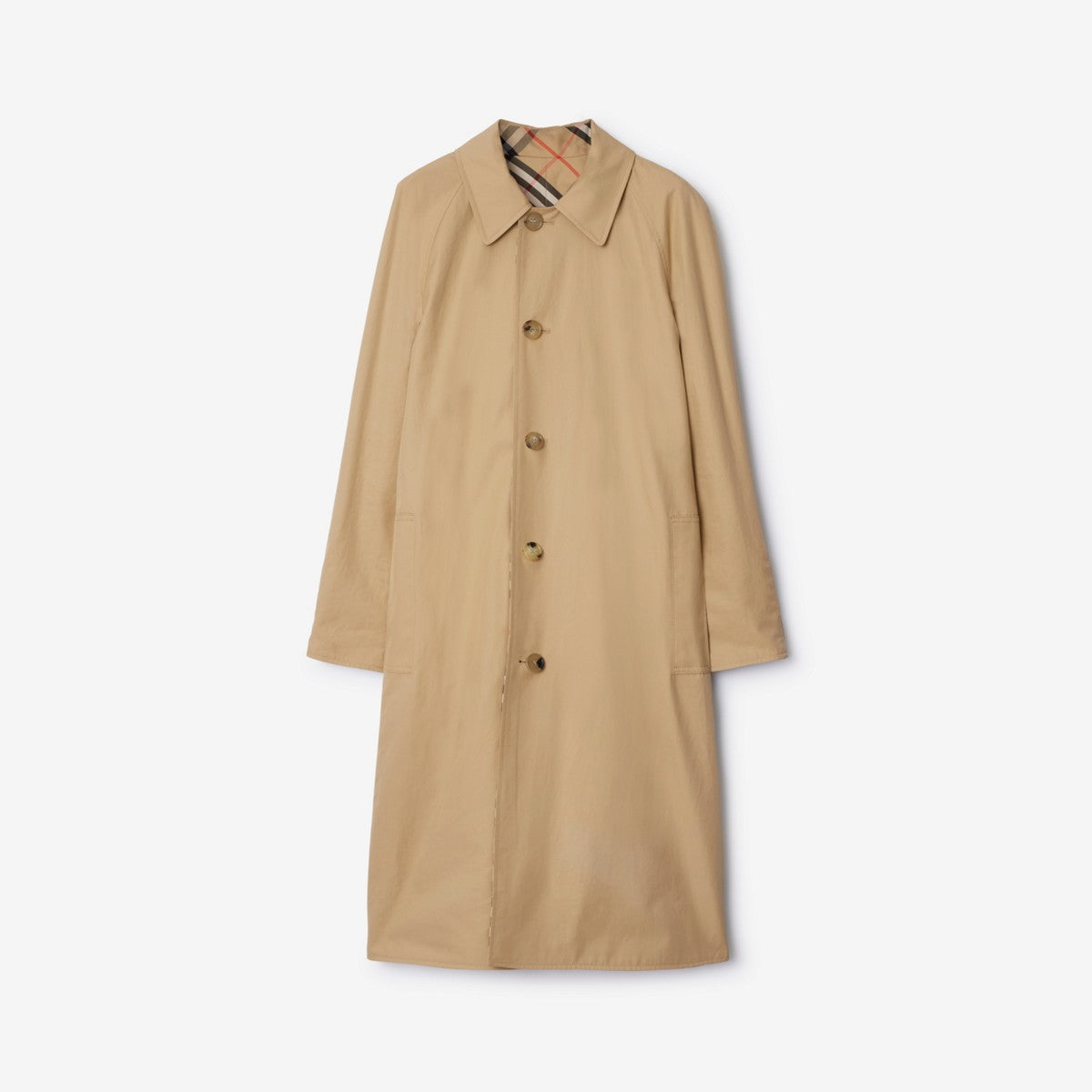 Burberry Long Reversible Gabardine Nelson Car Coat