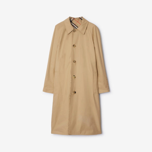 Burberry Long Reversible Gabardine Nelson Car Coat