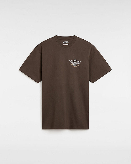 Vans VANS Club House T-shirt (turkish Coffee) Men Brown, Size L
