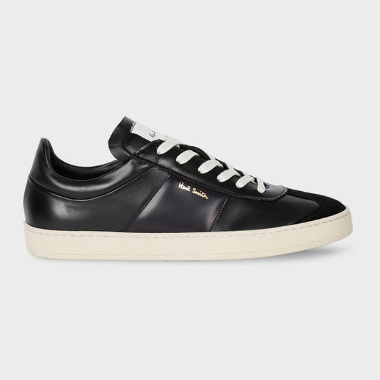 Paul Smith Black Leather 'Foley' Trainers
