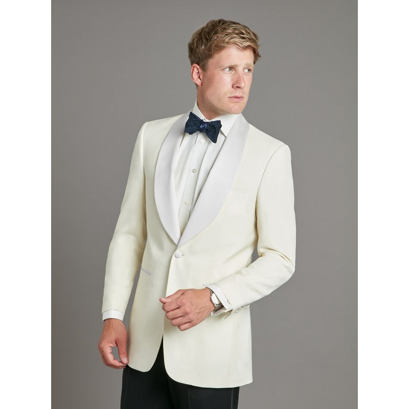 Oliver Brown Whittaker Dinner Jacket - Ivory Barathea