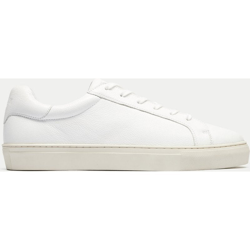 WALK LONDON Walk London Men's Harrison Leather Cupsole Trainers - UK 7